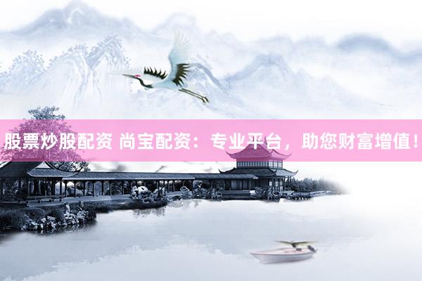 股票炒股配资 尚宝配资：专业平台，助您财富增值！